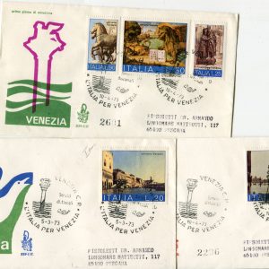 Italia FDC Venetia 1973 Salviamo Venezia  viaggiata  per l'Italia