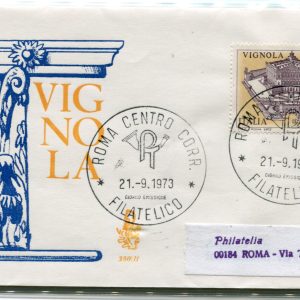 Italia FDC Venetia 1973 Vignola  viaggiata  per l'Italia