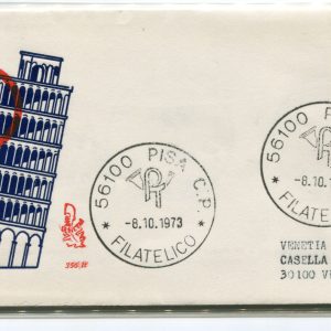 Italia FDC Venetia 1973 Pisa  viaggiata  per l'Italia