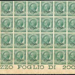Pontificio - Cent. 5 azzurro isolato su gran parte di lettera