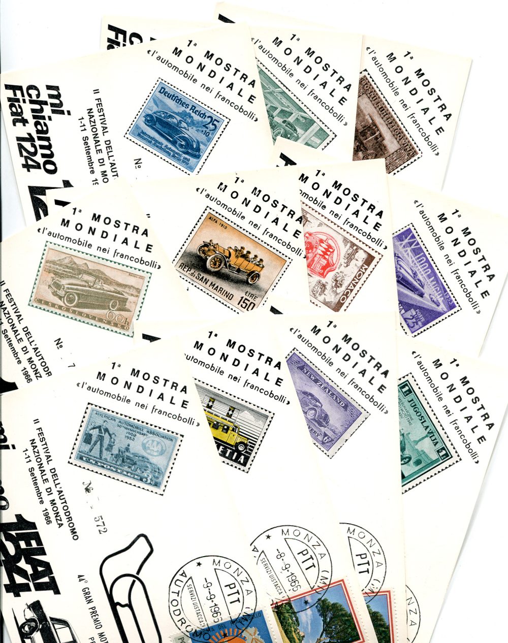 Pacchi Postali soprastampati n. 20/23 MNH