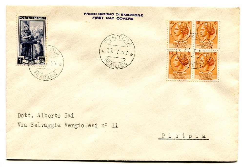 Pacchi Postali soprastampati n. 20/23 MNH