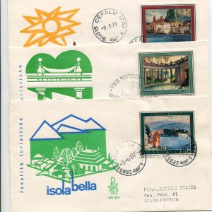 Italia FDC Venetia 1975 Turistica  viaggiata  per l'Italia