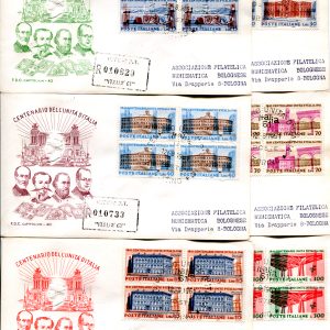 Pacchi Postali soprastampati n. 20/23 MNH