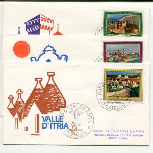 Italia FDC Venetia 1976 Turistica  viaggiata  per l'Italia