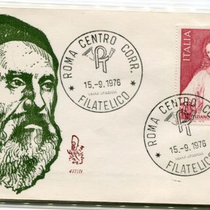 Italia FDC Venetia 1976 Tiziano  viaggiata  per l'Italia