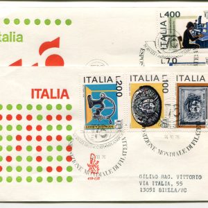 Italia FDC Venetia 1976 Italia '76  viaggiata Racc. per l'Italia