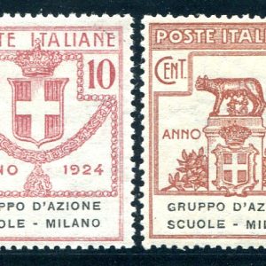 Valico del Sempione - cartolina Circuito Aereo1910