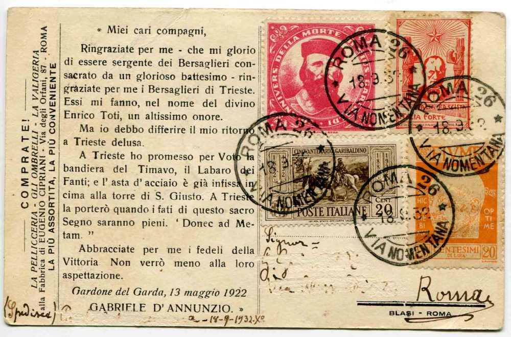 Lombardo Veneto - Stemma (Carta a mano) serie di 5 valori