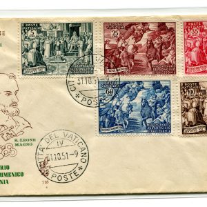 Vaticano FDC Venetia 1951 Concilio Ecumenico  non viaggiata