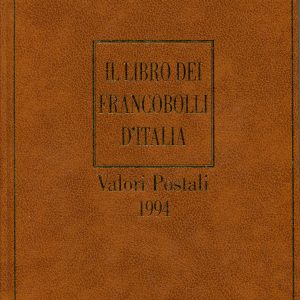 Libro annuale 1994 ufficiale delle Poste - buca lettere