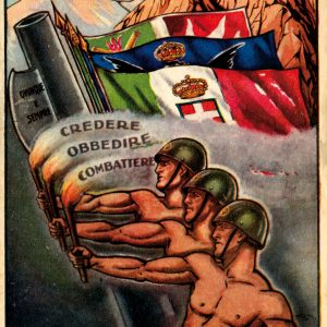 6 Battaglione Mitraglieri di C. D'A. - Cartolina disegnatore D'Ercoli