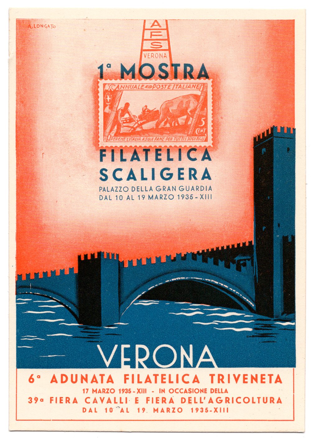 Prima mostra filatelica scaligera - Verona 1935
