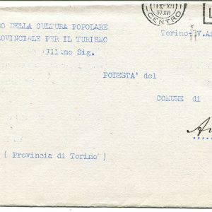 Imperiale Cent. 75su busta racc. guller della "Torino Venchi - Unica"