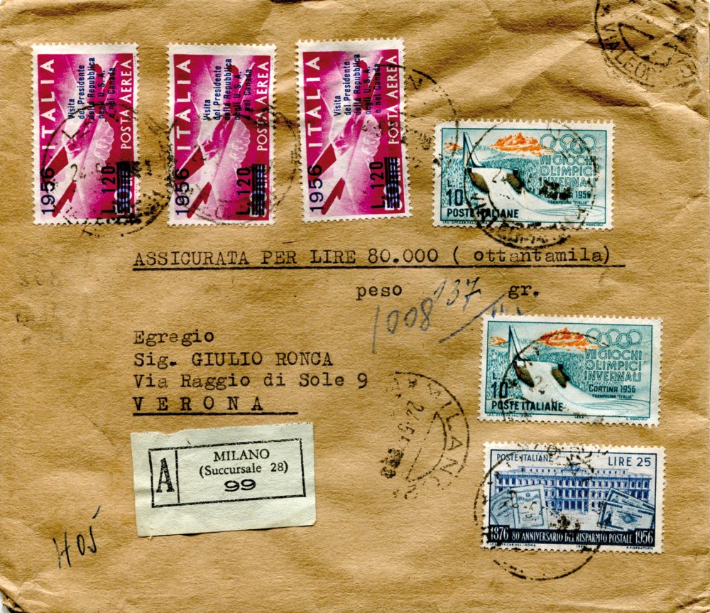 Re di Maggio - Cartolina Postale da Cent. 75 dalla Città del Vaticano