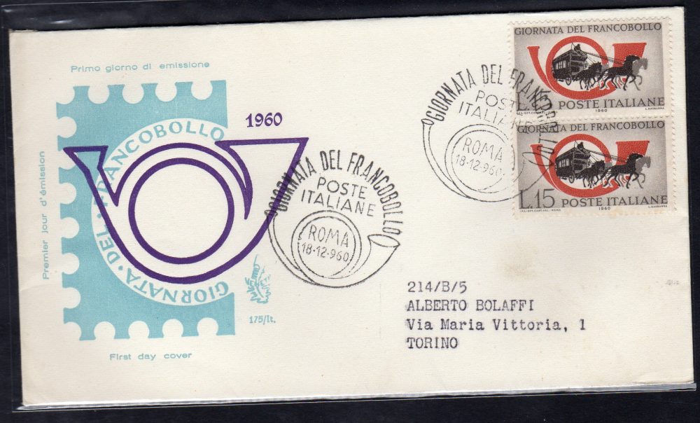 Italia FDC Venetia 1959 Europa  non viaggiata