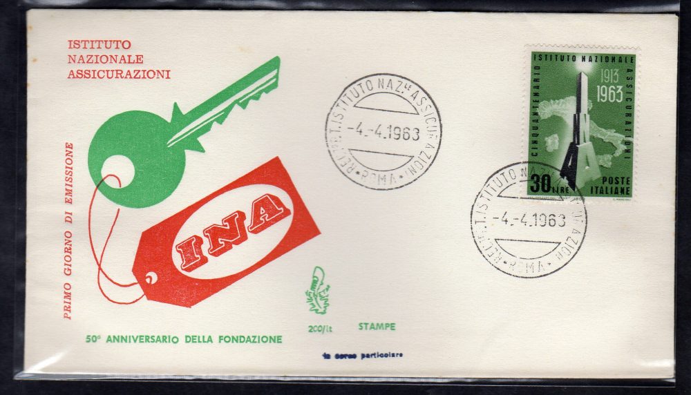 Italia FDC Venetia 1962 Corte dei Conti  non viaggiata