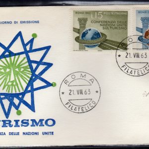 Italia FDC Venetia 1962 Corte dei Conti  non viaggiata