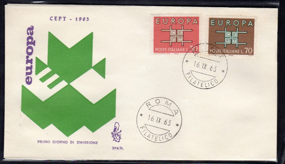 Italia FDC Venetia 1962 Corte dei Conti  non viaggiata