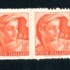 Michelangiolesca Lire 10 stelle IV quartina non dentellata