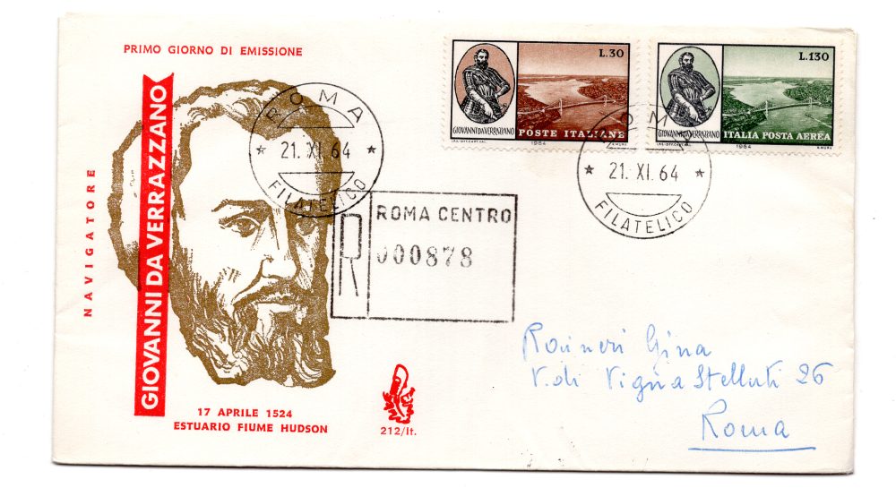 Italia FDC Venetia 1964 Galileo Galilei  viaggiata Racc. per l'Italia