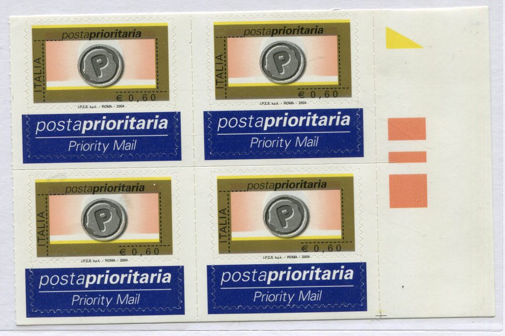 Posta Prioritaria € 0,60 2004 - varietà colori fortemente spostati
