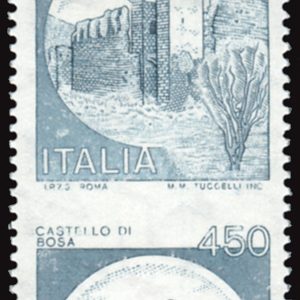 Castelli Lire 450  varietà della varietà del naturale Bolaffi