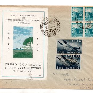 Fascetti "Firenze" Cent. 25 con varietà posiz. 38