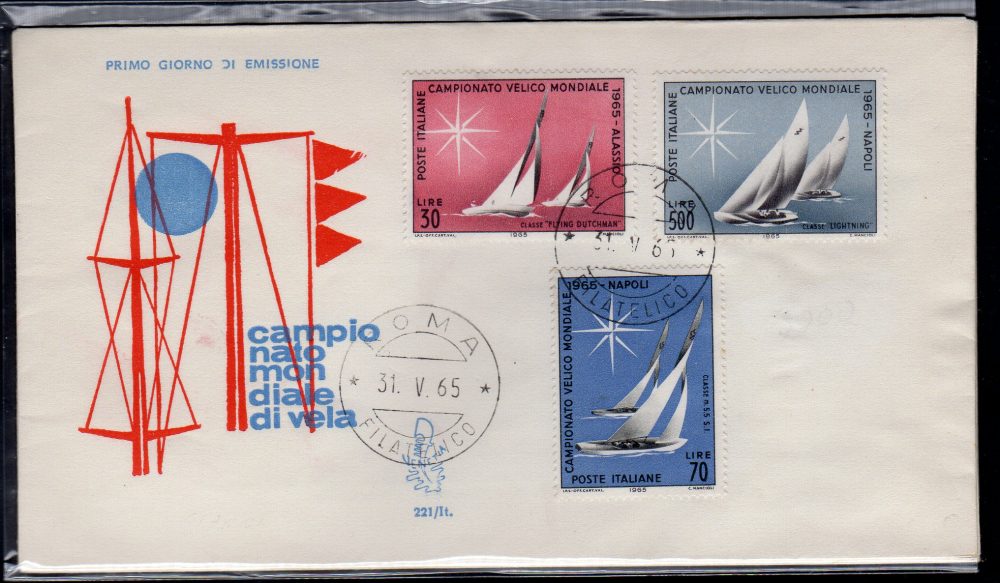 Italia FDC Venetia 1965 XX Ann. Resistenza  viag Racc. per l'Italia