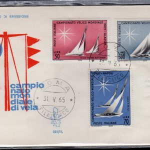 Italia FDC Venetia 1965 XX Ann. Resistenza  viag Racc. per l'Italia