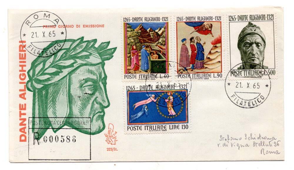 Italia FDC Venetia 1965 XX Ann. Resistenza  viag Racc. per l'Italia