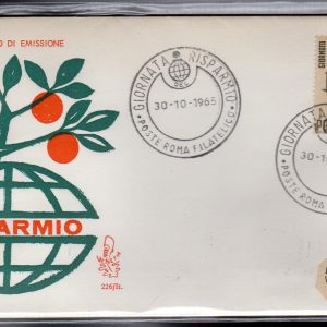 Italia FDC Venetia 1965 Tassoni  viaggiata  per l'Italia