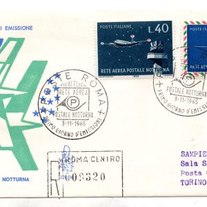 Italia FDC Venetia 1965 Tassoni  viaggiata  per l'Italia