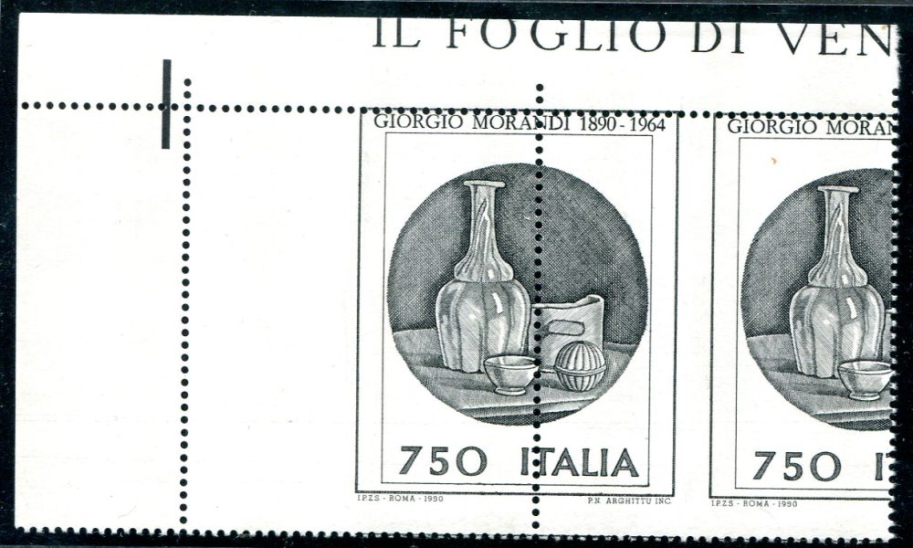 Michelangiolesca Lire 10 stelle IV quartina non dentellata