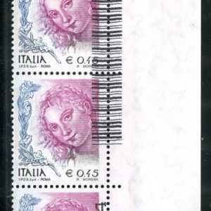 Michelangiolesca Lire 10 stelle IV quartina non dentellata