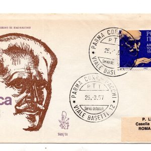 Italia FDC Venetia 1967 Toscanini  viaggiata  per l'Italia