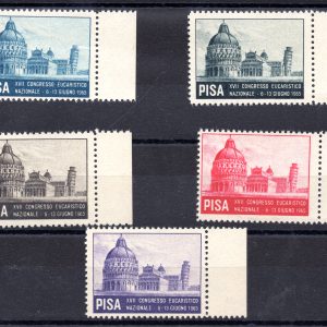 Pisa XVII Congresso Eucaristico - Emissione privata 1965