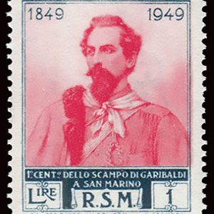 Garibaldi Lire 1 filigrana ruota III