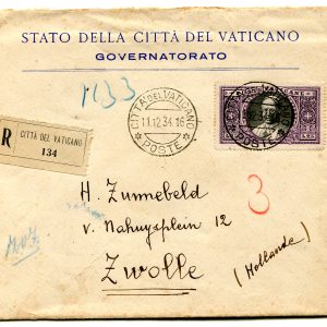 Affrancatura Mista - Italia Vaticano