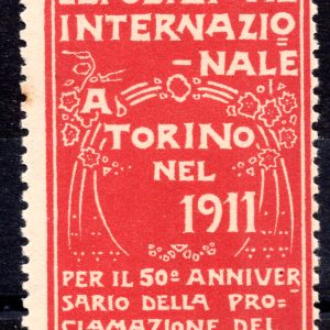 Erinnofilo Torino 1911 - 50° Anniversario del Regno d'Italia
