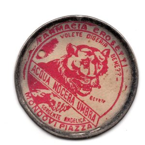 Farmacia Crosetti Tigre (rosso) Gettone di necessità
