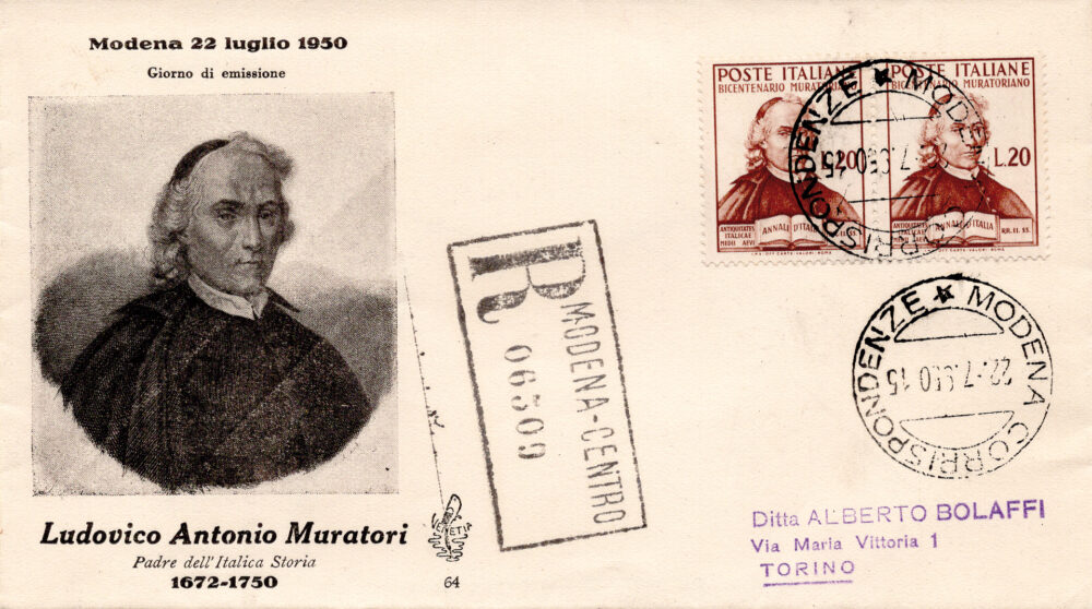 Muratori coppia su FDC Venezia racc.