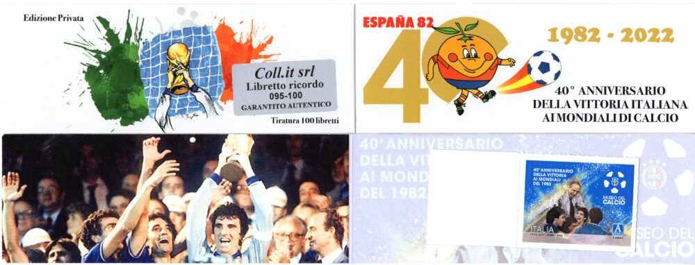 Libretto Calcio ITALIA - Espana '82 - Edizione privata - Solo 24 esistenti