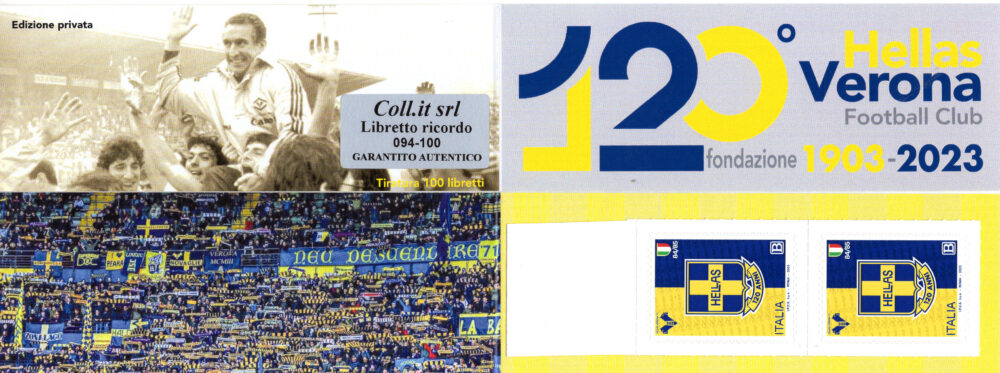 Libretto Calcio Hellas Verona - Edizione privata - Solo 76 esistenti