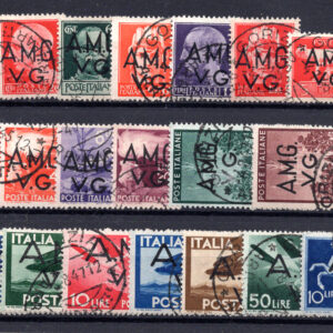 AMG.VG. - Serie completa di 31 valori