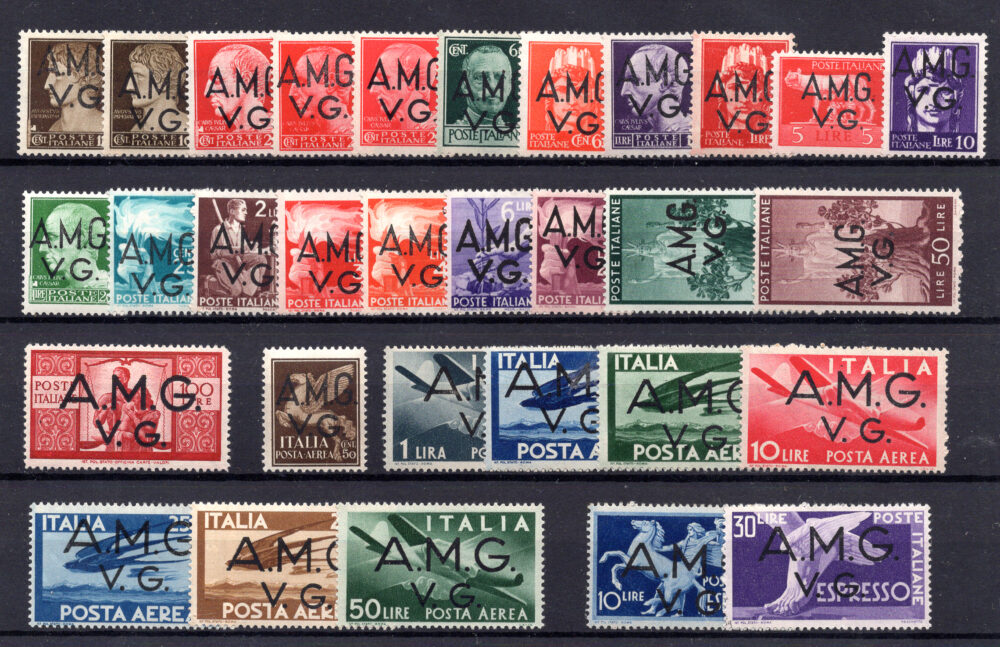 AMG.VG. - Serie completa di 31 valori