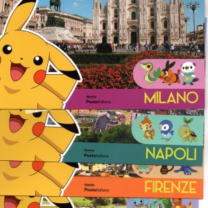 Folder Pokemon serie completa 8 città edizioni 2021/2022