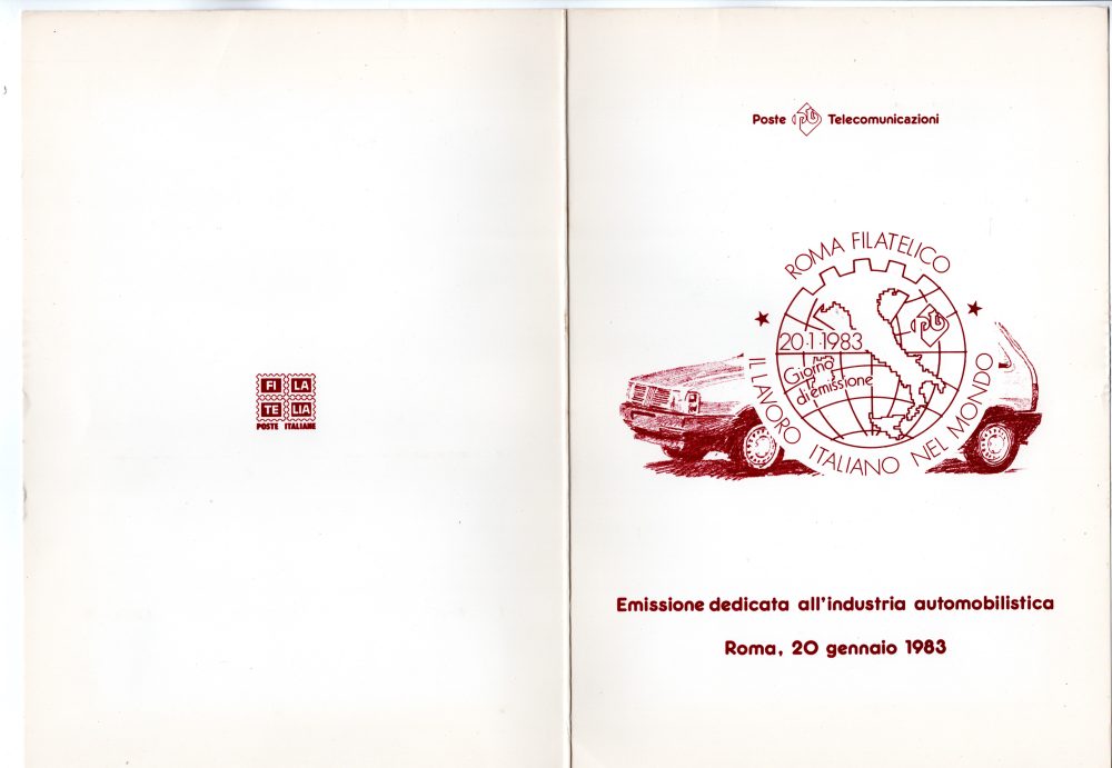 Folder precursore - Industria automobilistica 1983