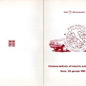 Folder precursore - Industria automobilistica 1983