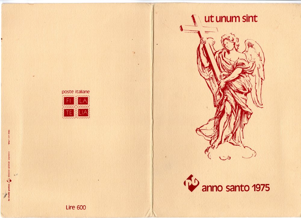 Precursore folder 1975 - Anno Santo